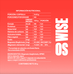 Señor M Magnesio Bisglicinato 350 mg